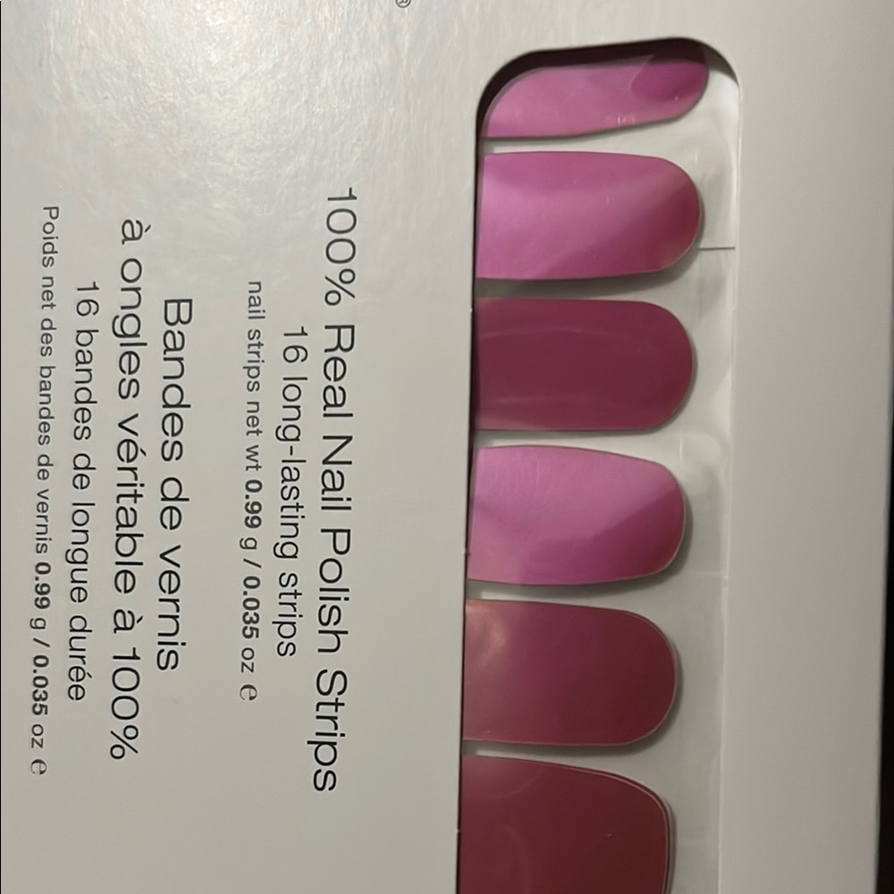 Color Street Fuchsia Nail Strips Raspberry Remix - Picture 4 of 4